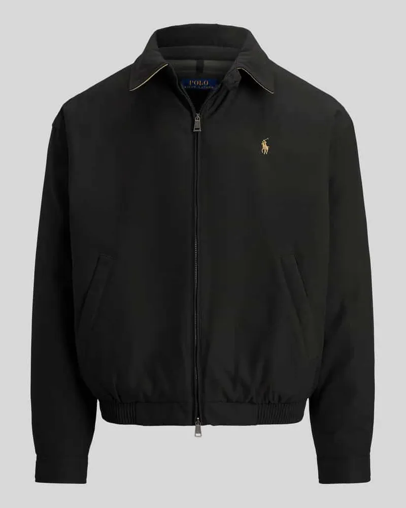 Ralph Lauren Regular Fit Bomberjacke mit Umlegekragen Black