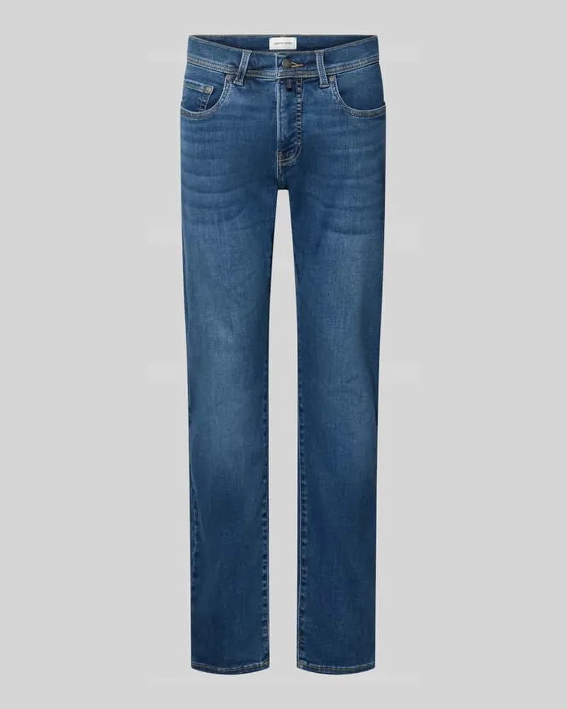 Pierre Cardin Regular Fit Jeans im 5-Pocket-Design Modell 'Lyon Blau