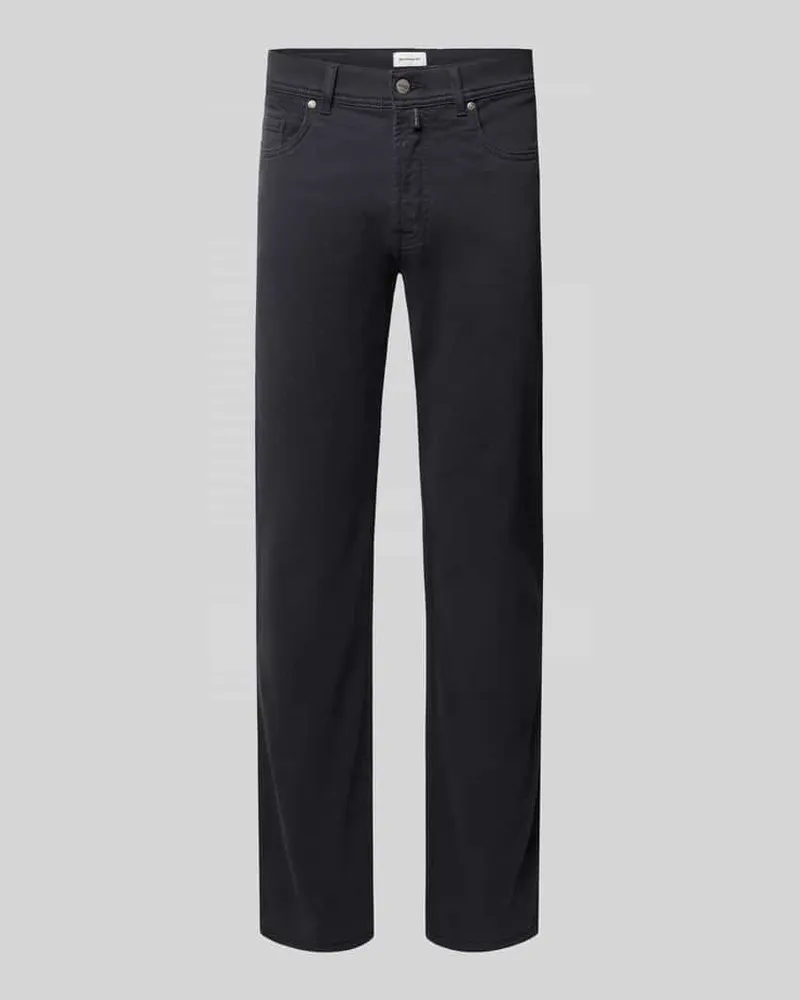Pierre Cardin Straight Fit Hose mit Eingrifftaschen Modell 'Laval Marine