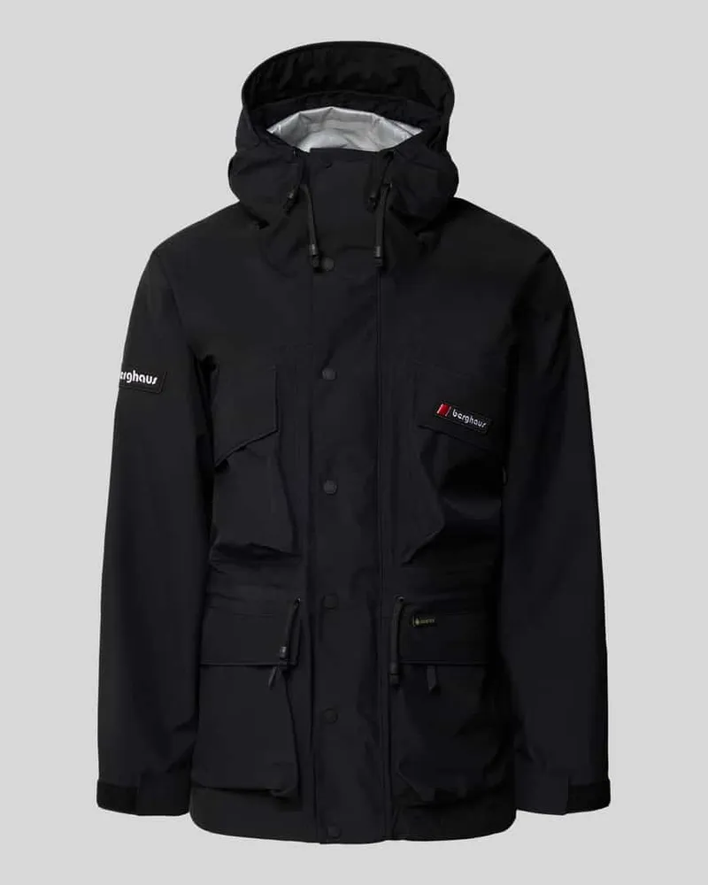 Berghaus Funktionsjacke mit Label-Stitchings Black
