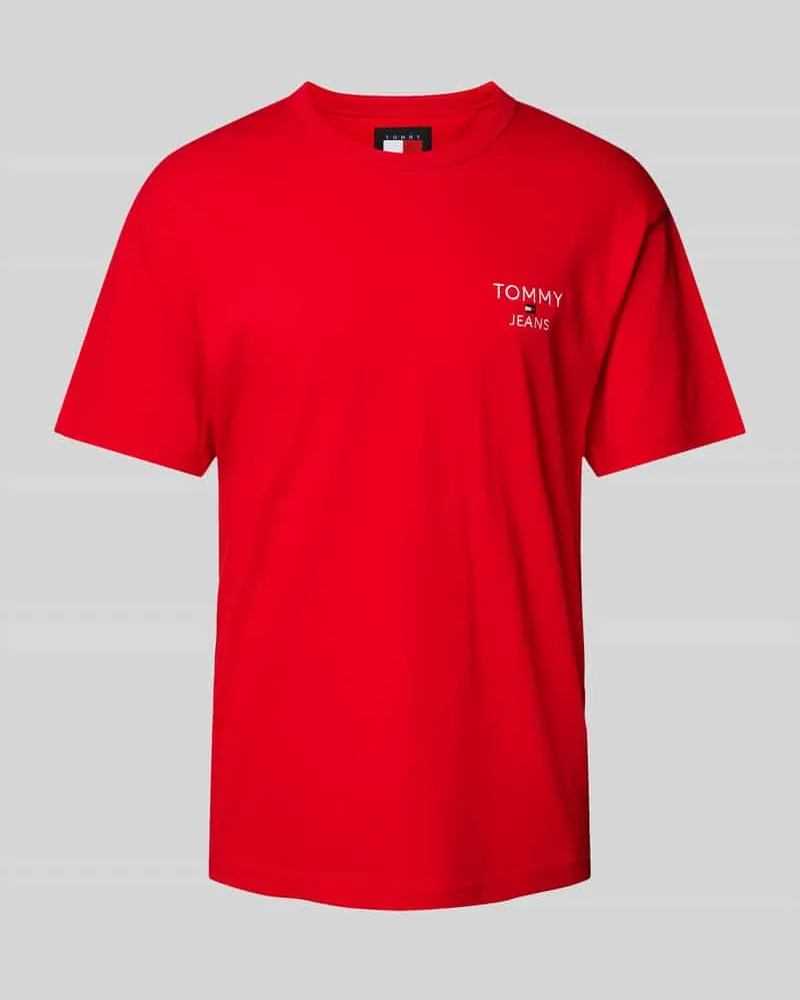 Tommy Hilfiger T-Shirt mit Label-Stitching 