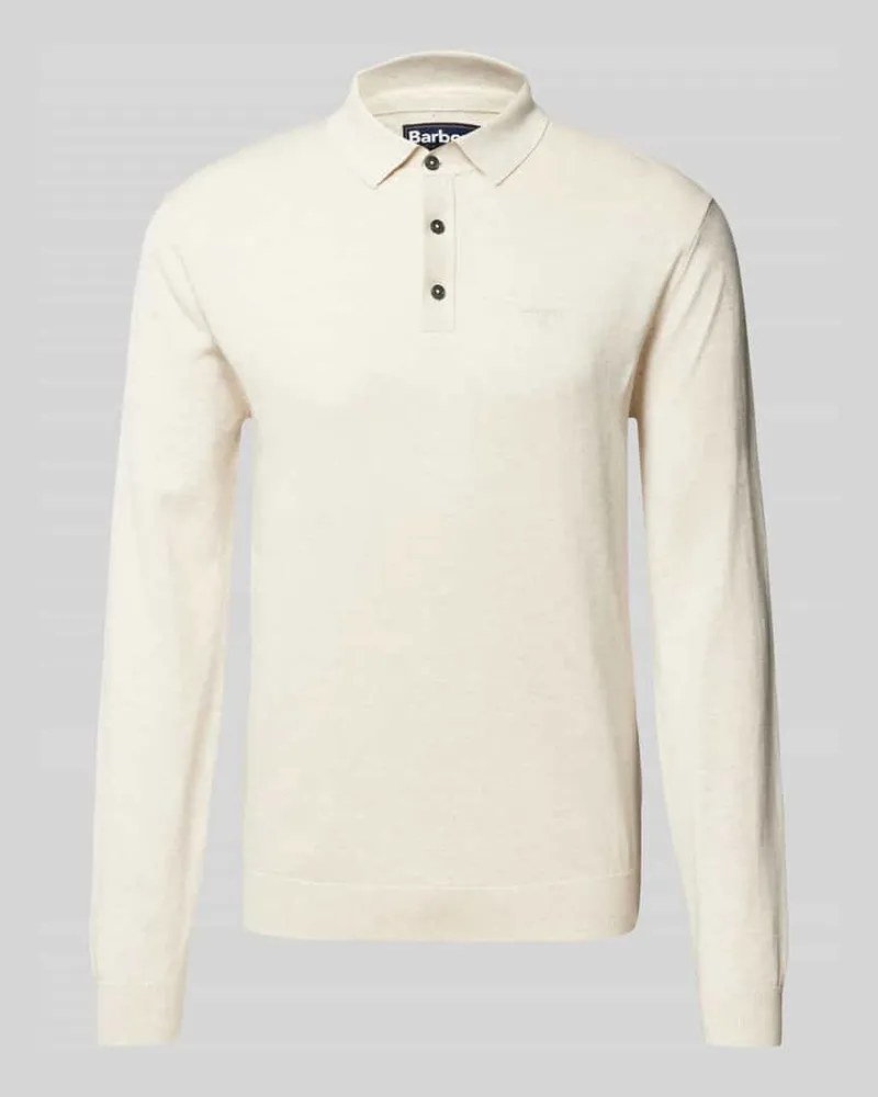 Barbour Strickpullover mit Polokragen Modell 'Bassington 