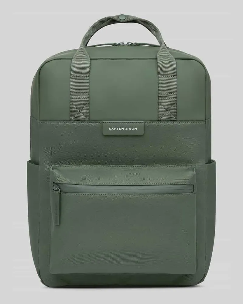 Kapten & Son Rucksack mit Anti-Diebstahlfach Modell 'BERGEN PRO Schilf