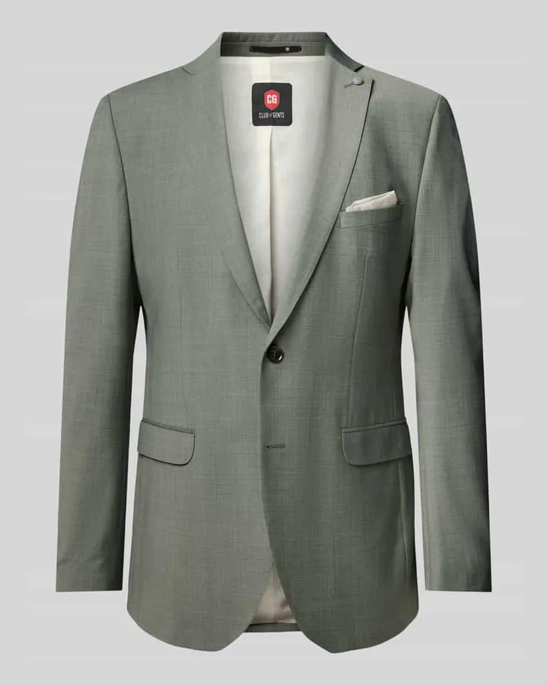 CG 2-Knopf-Sakko mit Reverskragen Modell 'Caden Gruen