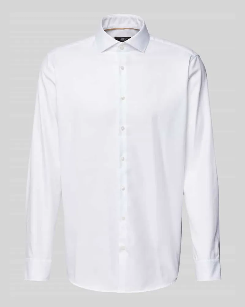 JAKE*S Regular Fit Business-Hemd mit Haifischkragen 
