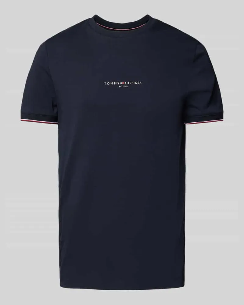 Tommy Hilfiger T-Shirt mit Label-Print 