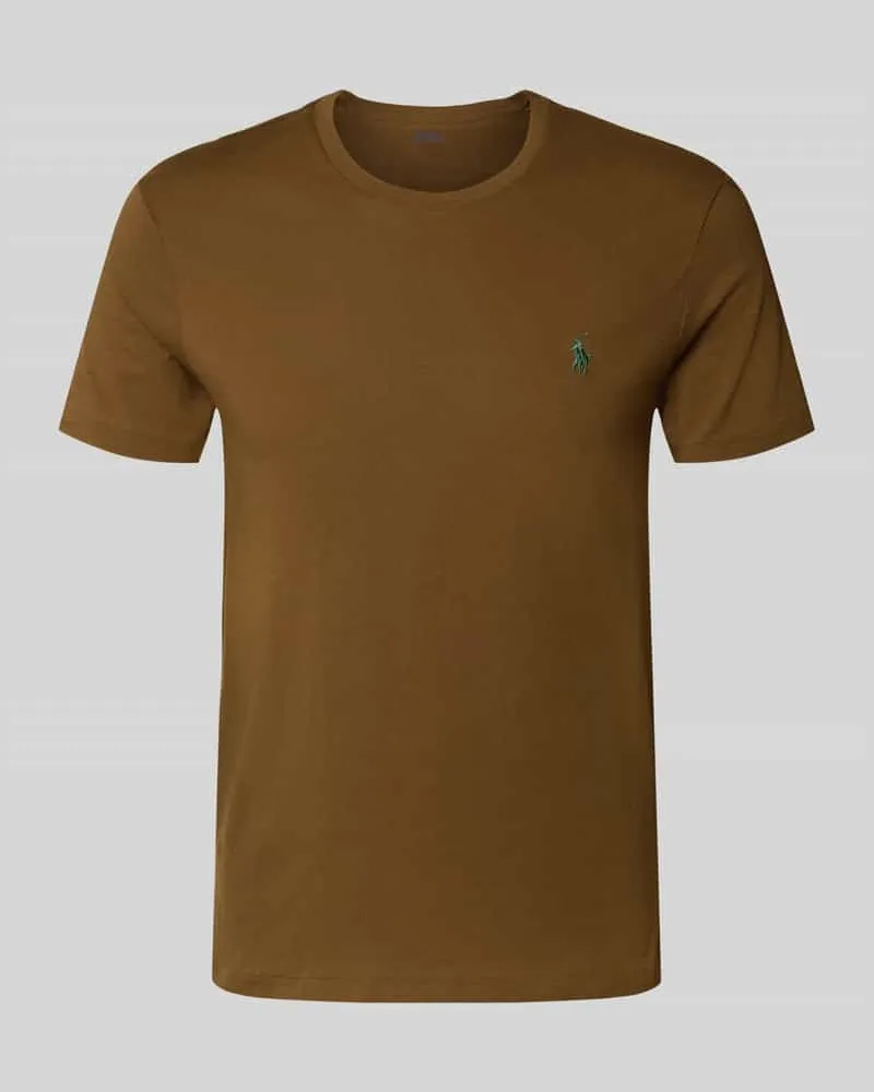 Ralph Lauren Custom Slim Fit T-Shirt mit Label-Stitching 