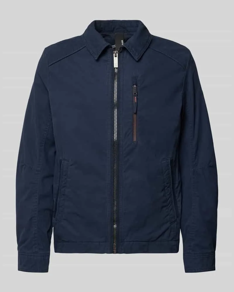 Tom Tailor Regular Fit Hemdjacke aus reiner Baumwolle Marine