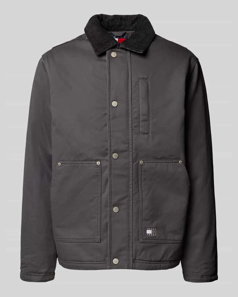 Tommy Hilfiger Regular Fit Blouson aus reiner Baumwolle 