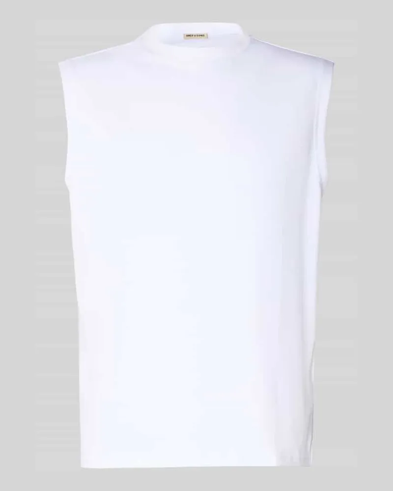 Only & Sons Regular Fit Shirt aus Baumwoll-Mix Modell 'CASPIAN AIRFLEX BOXY Weiss
