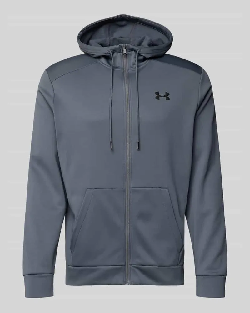 Under Armour Sweatjacke mit Kapuze Anthrazit