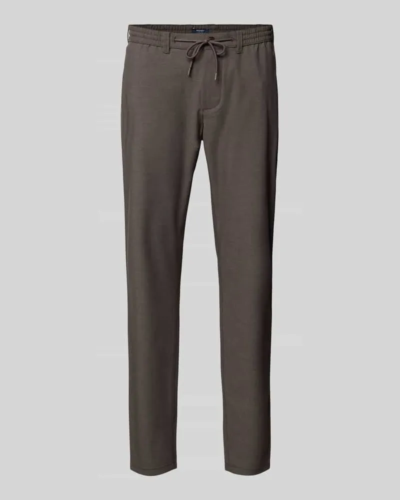 McNeal Stoffhose mit elastischem Bund Flanell