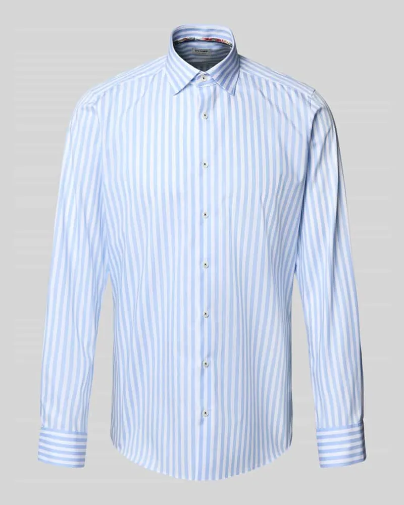 Olymp Slim Fit Business-Hemd mit Knopfleiste 