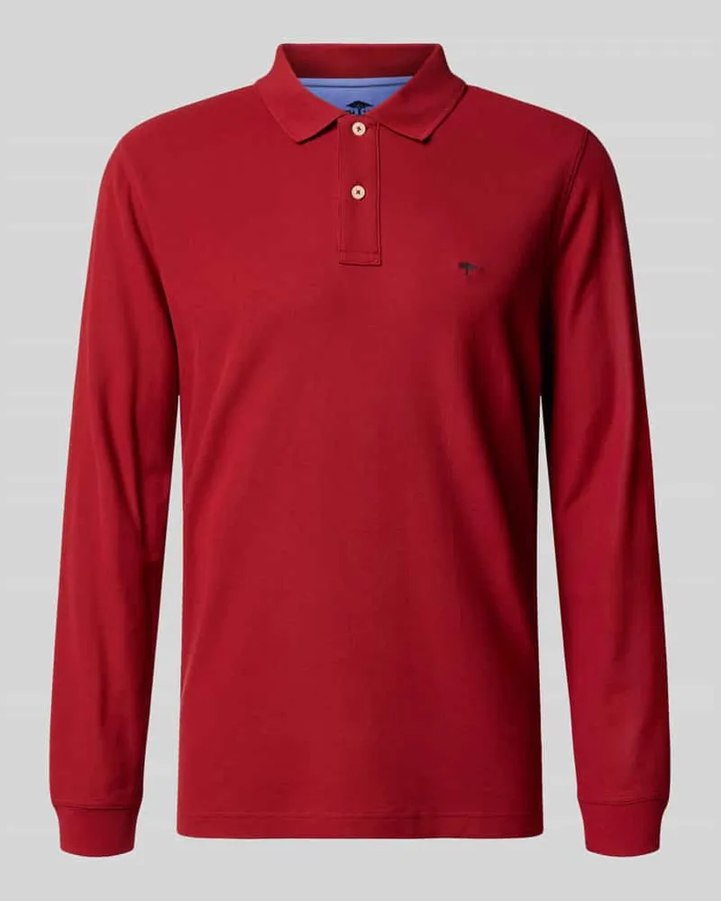 Fynch-Hatton Regular Fit Poloshirt mit Logo-Stitching 
