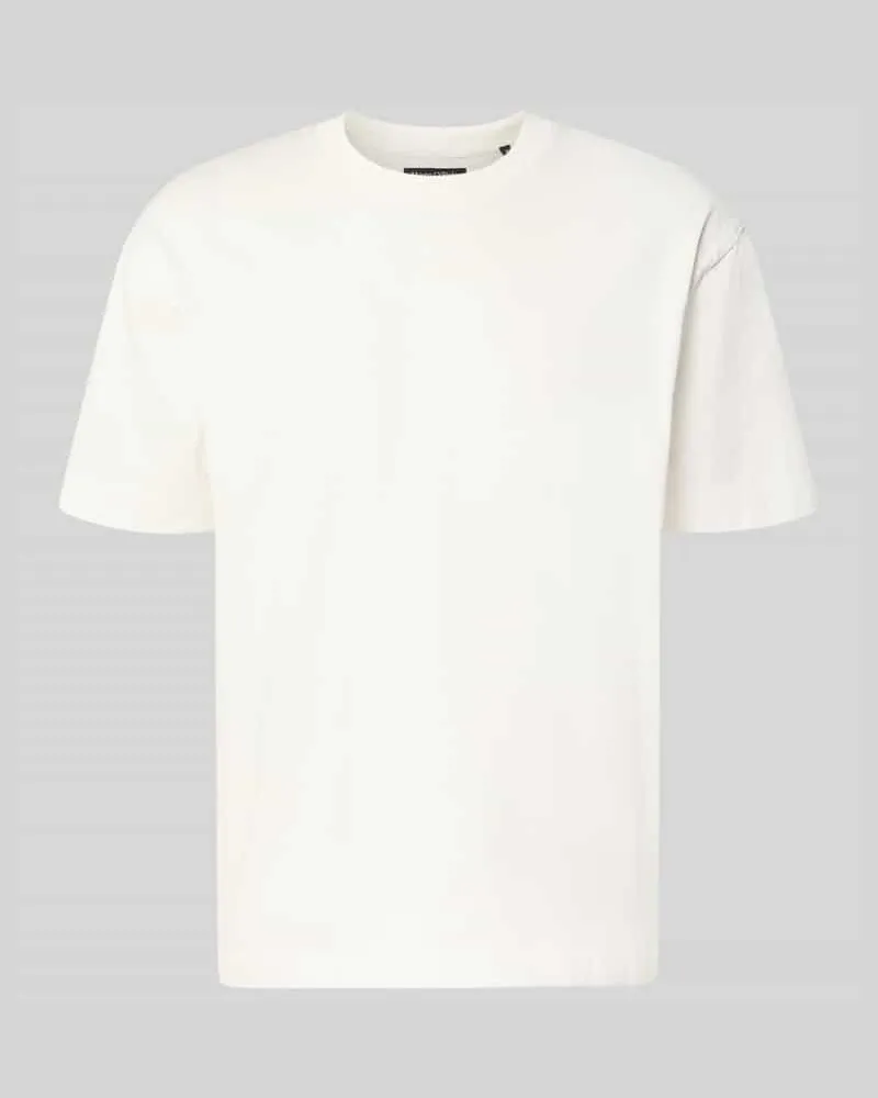 Marc O'Polo Relaxed Fit T-Shirt aus reiner Baumwolle Offwhite