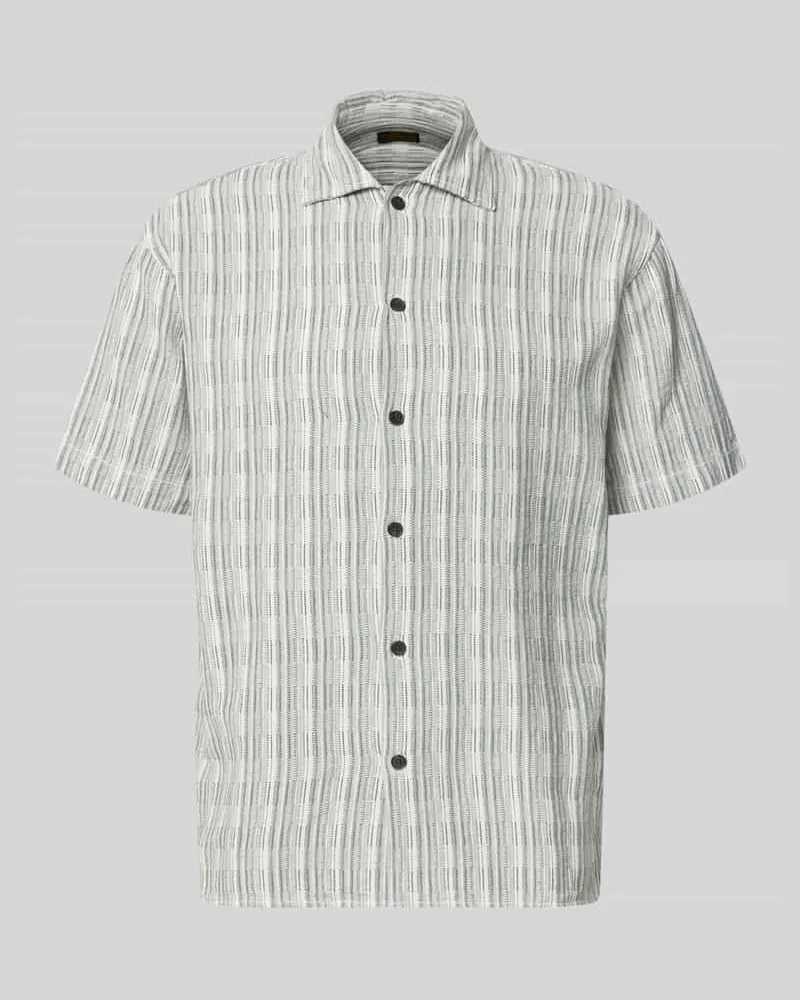 Jack & Jones Regular Fit Freizeithemd mit Kentkragen Lind