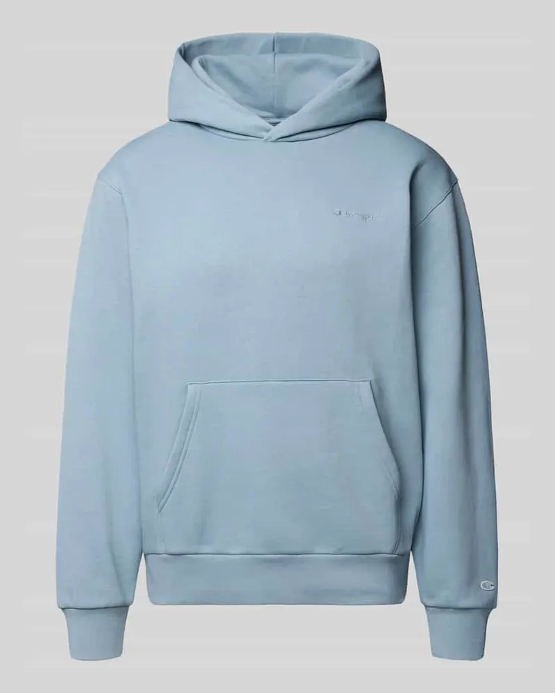 Champion Hoodie mit Känguru-Tasche Hellblau