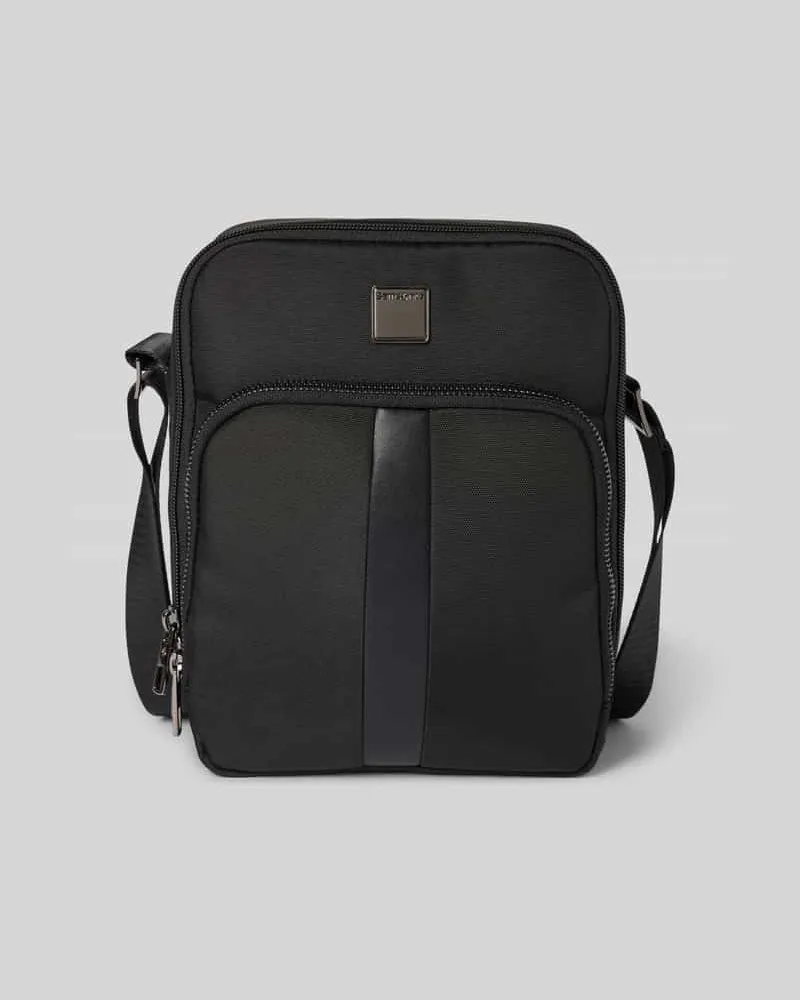 Samsonite Handtasche mit Label-Detail Modell 'SACKSQUARE Black
