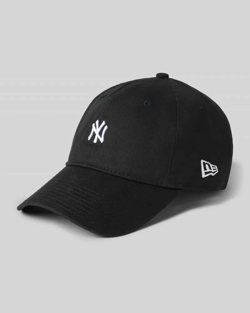 New Era Basecap mit Logo-Stitchings Modell '9TWENTY Black