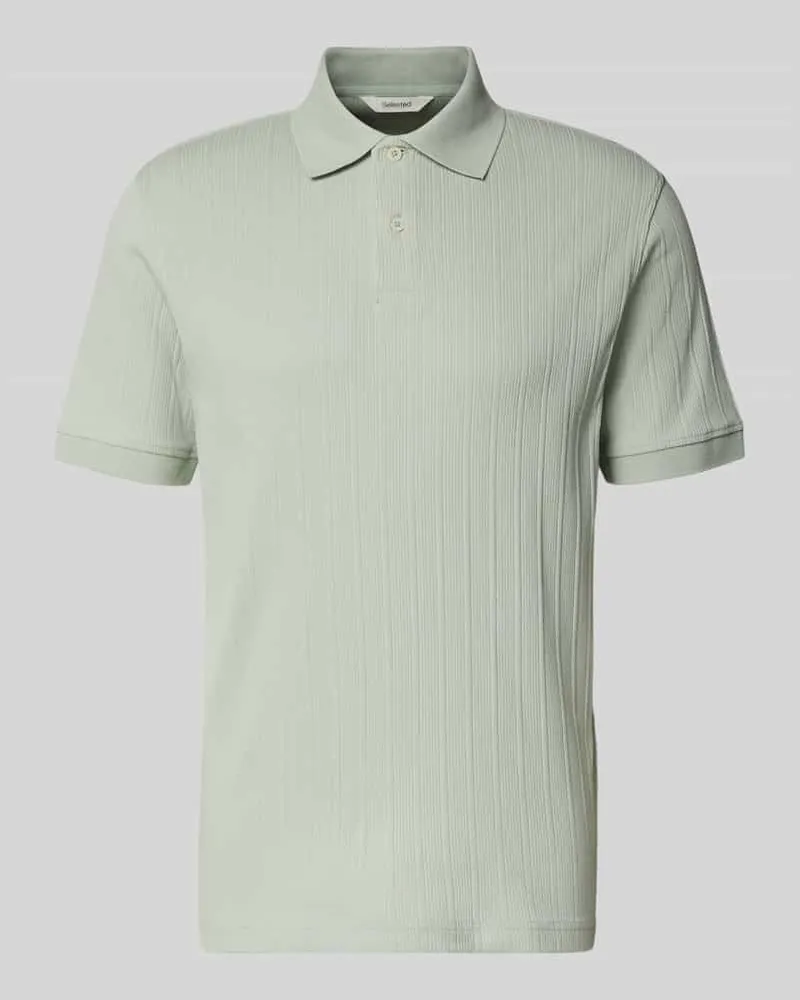 Selected Homme Regular Fit Poloshirt reiner Baumwolle Modell 'COLE Lind