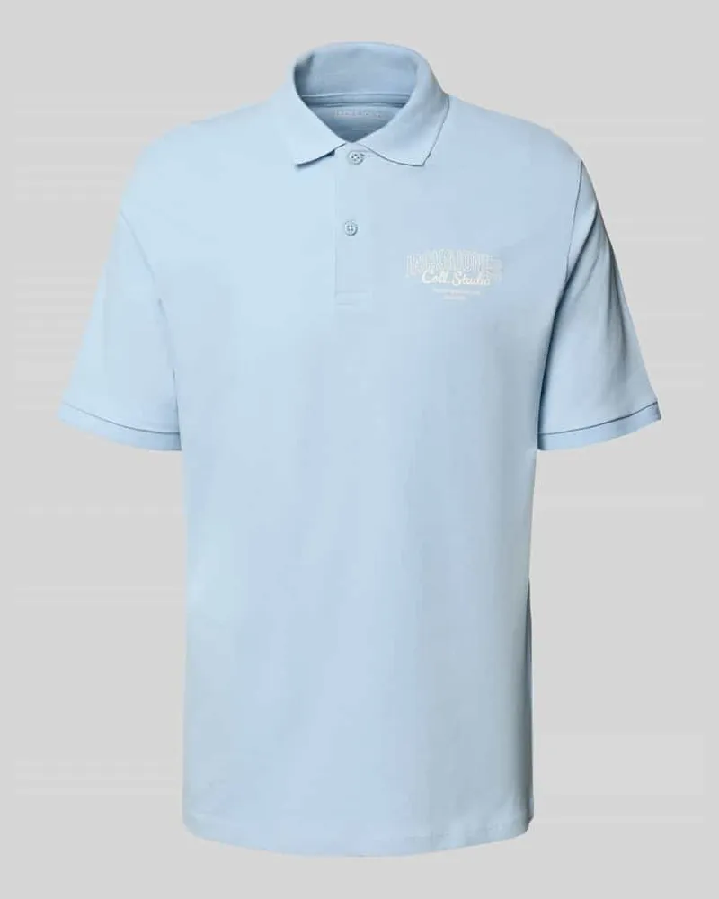 Jack & Jones Regular Fit Poloshirt mit Knopfleiste Modell 'MAKOTO 