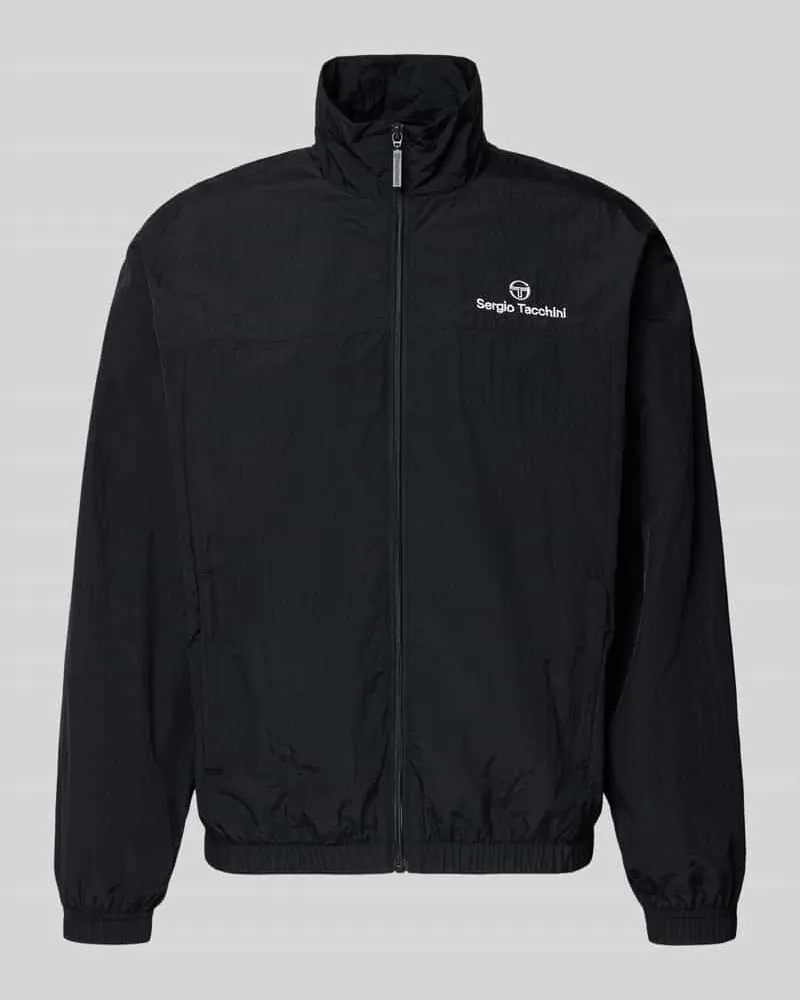 Sergio Tacchini Regular Fit Jacke mit Stehkragen Modell 'Nayla Black