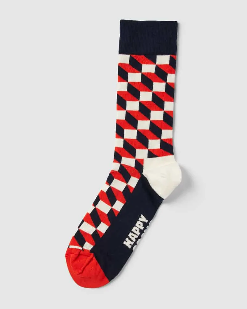 Happy Socks Socken mit Allover-Muster 