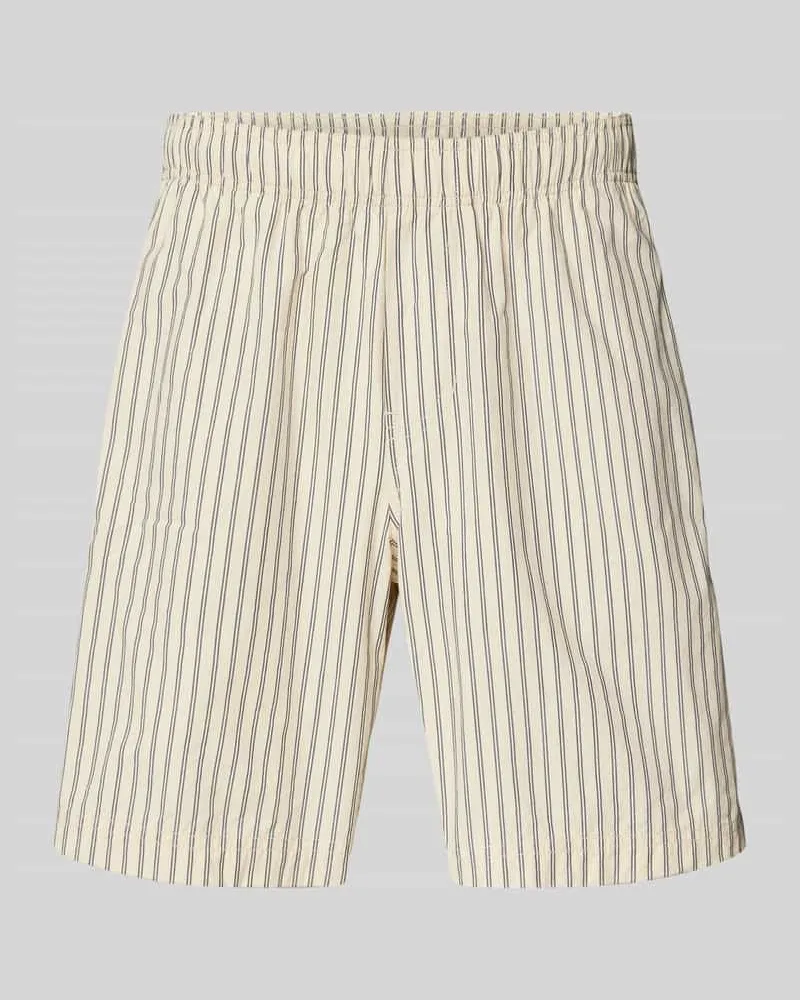Calvin Klein Shorts mit elastischem Bund Beige