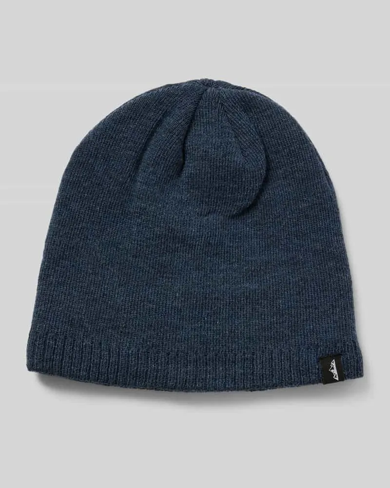 Müller Headwear Strickmütze mit Label-Detail 