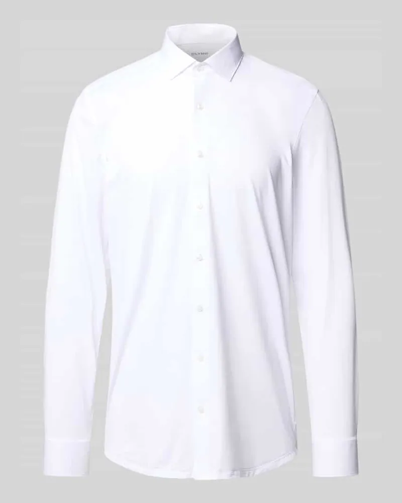 Olymp Slim Fit Businesshemd mit Kentkragen 