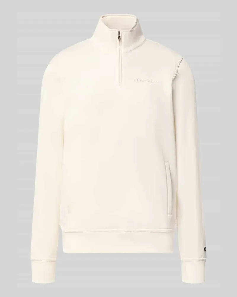 Champion Sweatshirt mit Label-Details Beige