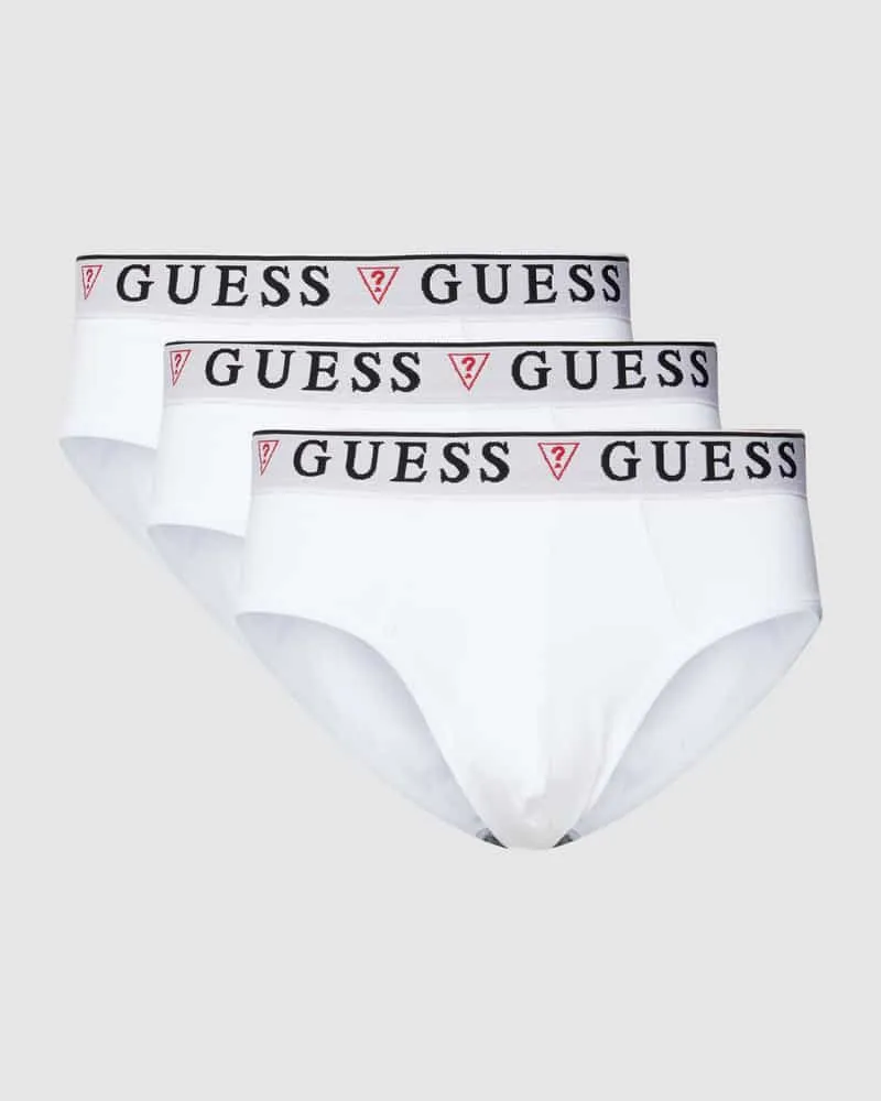 Guess Slip mit elastischem Bund Modell 'BRIAN HERO' im 3er-Pack 