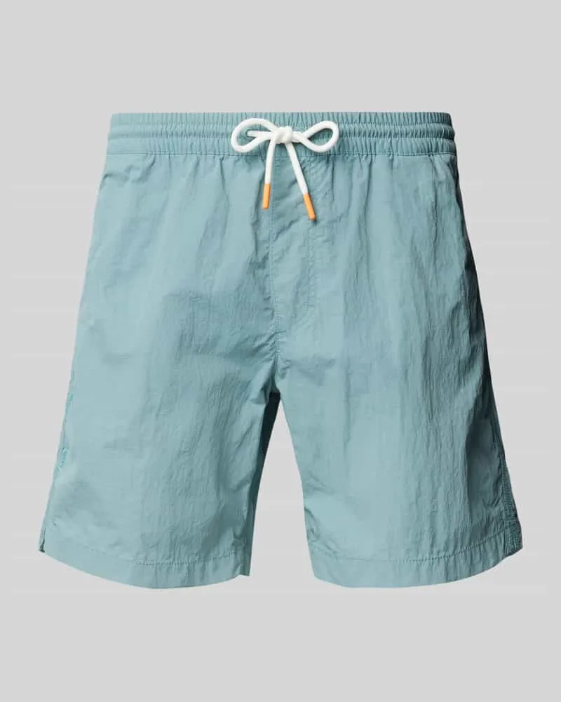 ECOALF Badehose mit elastischem Bund Modell 'LANAIALF Tuerkis