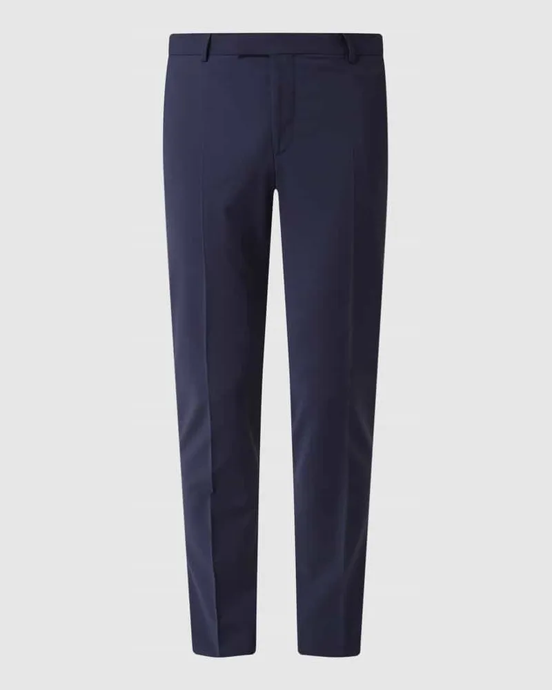 Strellson Regular Fit Anzughose mit Woll-Anteil Modell 'MADDEN 2.0 Dunkelblau