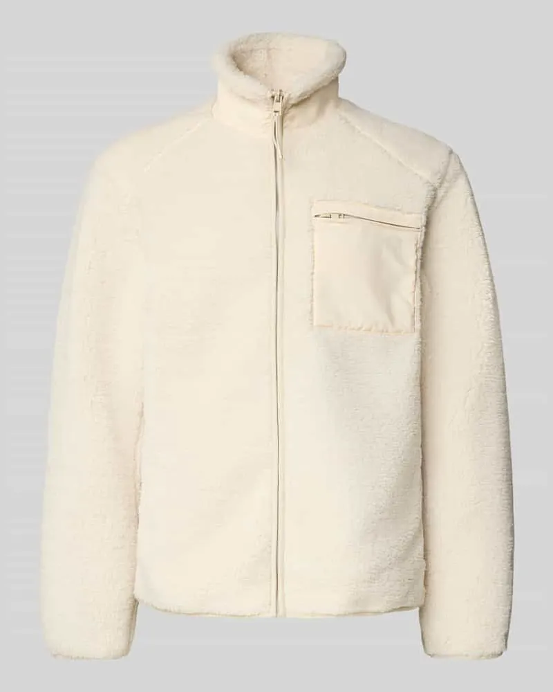 Only & Sons Regular Fit Webpelzjacke mit Mesh Innenstoff Modell 'DALLAS 