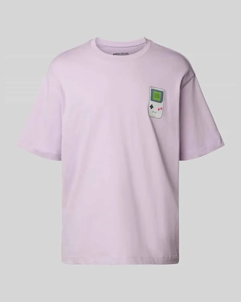 McNeal Loose Fit T-Shirt mit Rundhalsausschnitt 