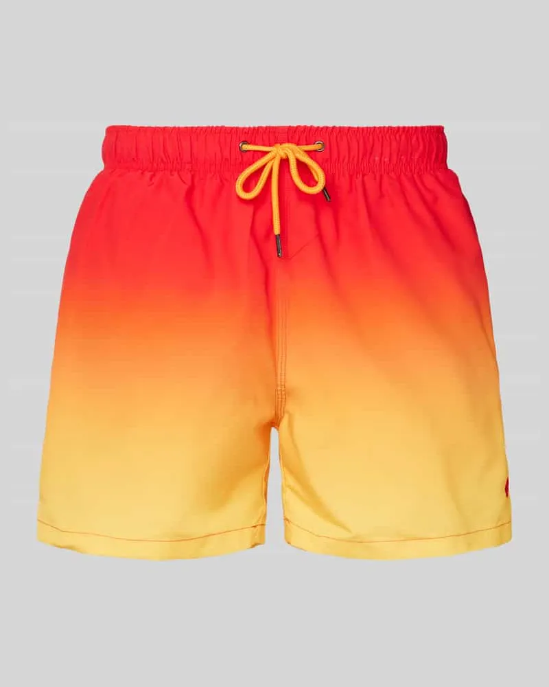 McNeal Relaxed Fit Badeshorts mit Logo-Stitching 