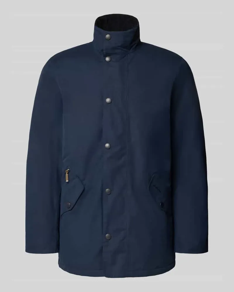 Barbour Regular Fit Funktionsjacke mit Stehkragen Marine