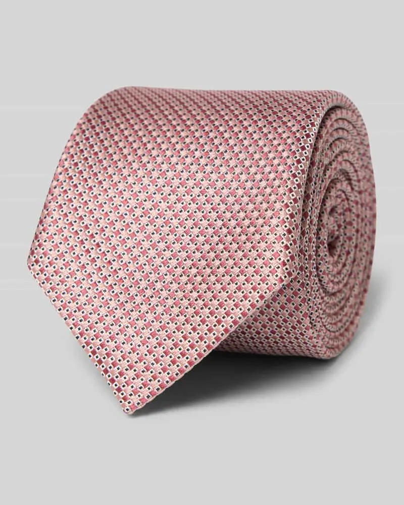 HUGO BOSS Krawatte aus Seiden-Mix Modell 'H-TIE CM6 262 Hellblau