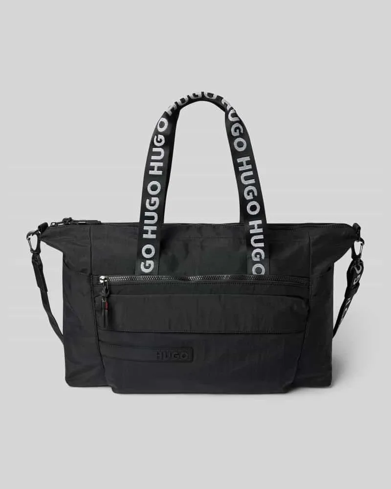HUGO BOSS Weekender mit Label-Badge Modell 'Colyns_Holdall 