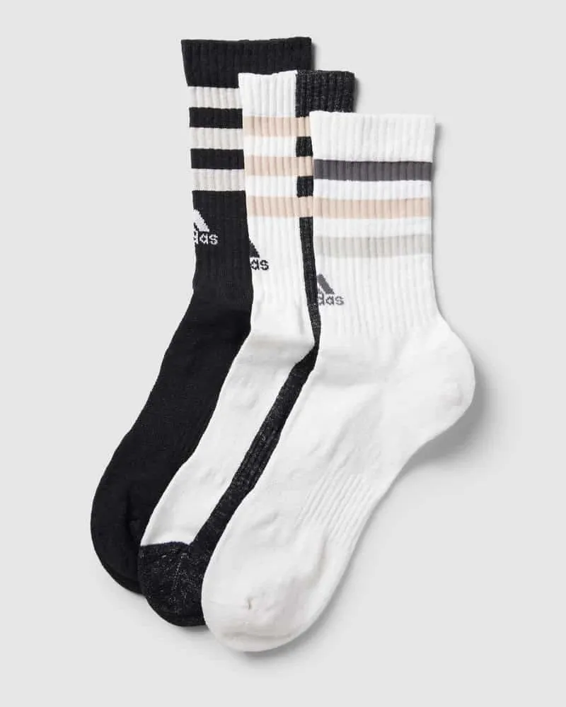 adidas Socken mit Leinen-Anteil im 3er-Pack Modell '3STRIPES 