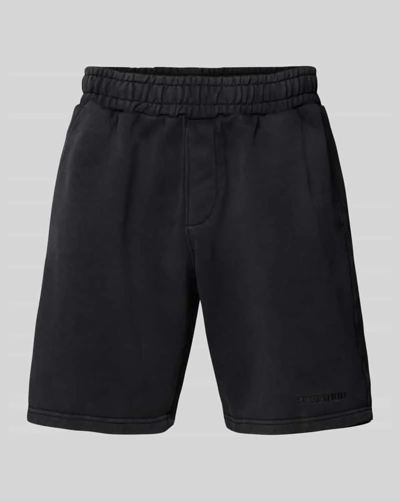PEGADOR Sweatshorts mit Label-Stitching 