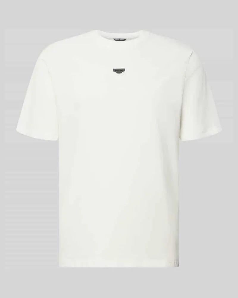 Antony Morato T-Shirt mit Label-Detail Offwhite