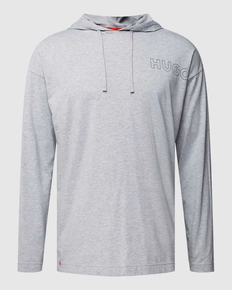 HUGO BOSS Hoodie mit Label-Print Modell 'Unite 