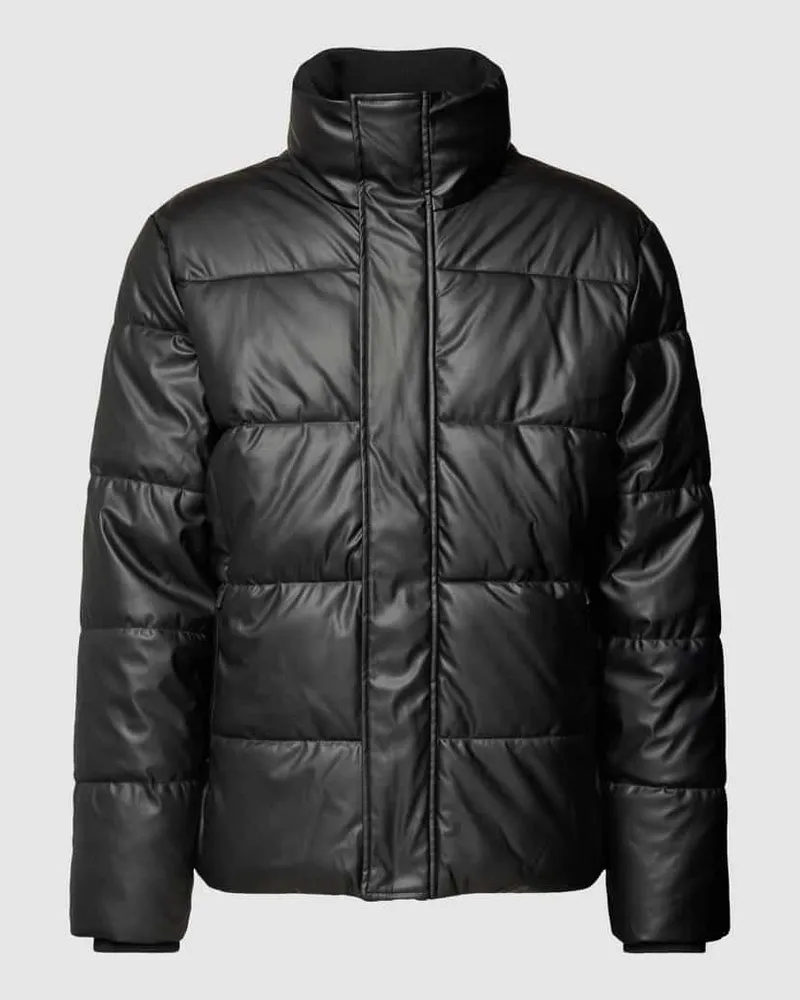 Tom Tailor Steppjacke in Leder-Optik 