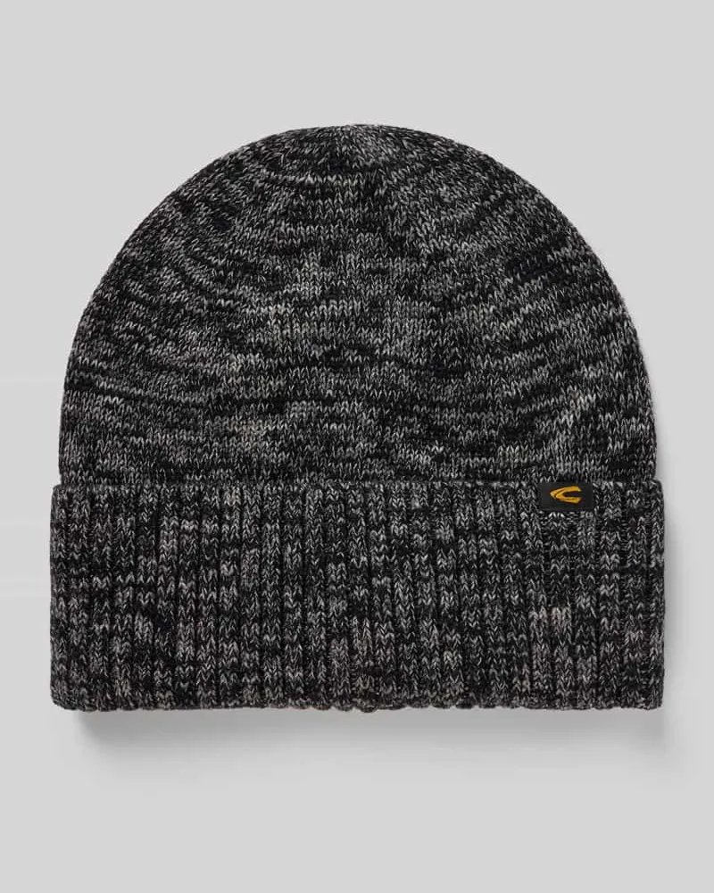 Camel Active Mütze in Strick-Optik Modell 'Two Anthrazit