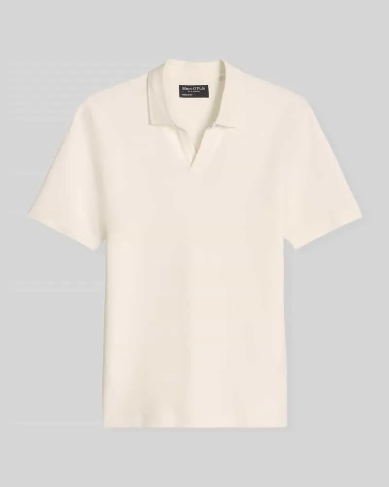 Marc O'Polo Regular Fit T-Shirt aus reiner Baumwolle Offwhite