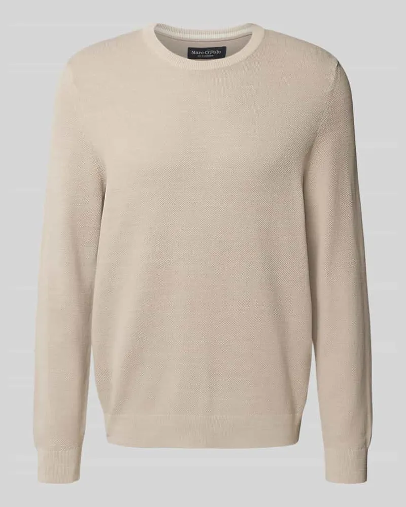 Marc O'Polo Regular Fit Strickpullover aus reiner Baumwolle 