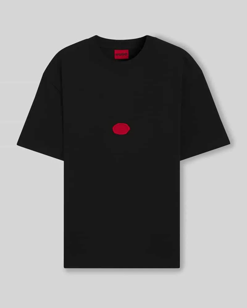 HUGO BOSS Relaxed Fit T-Shirt aus Baumwoll-Jersey Modell 'DIVIS 