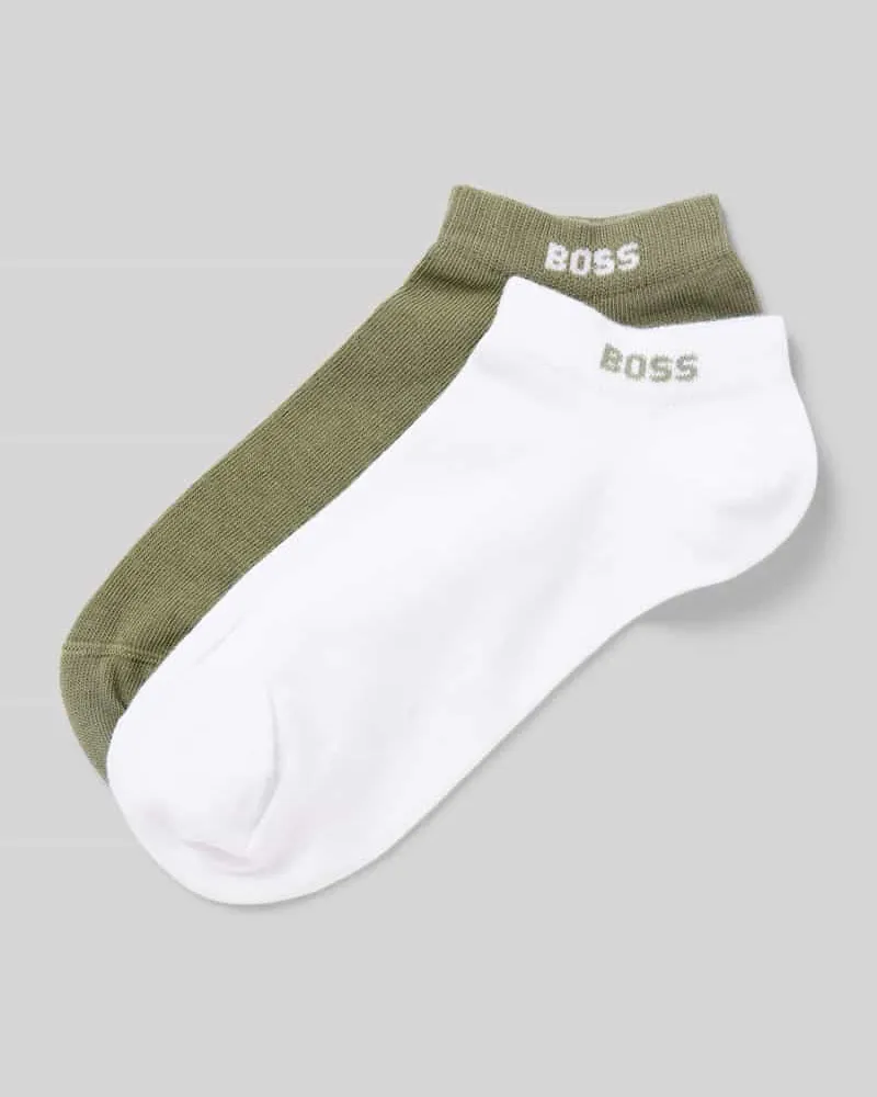 HUGO BOSS Sneaker-Socken aus Baumwoll-Mix im 2er-Pack 